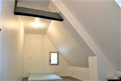 Aménagement de chambre sous combles