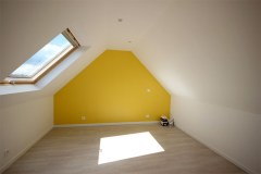 Aménagement de chambre sous combles